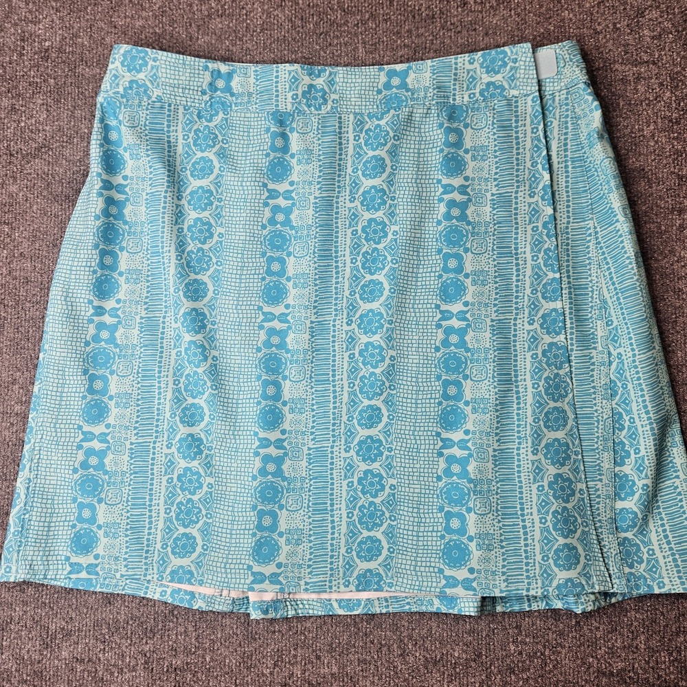 Ripskirt Hawaii Wrap Skirt Length 2‎ Above The Knee Turquoise Blue Size Large